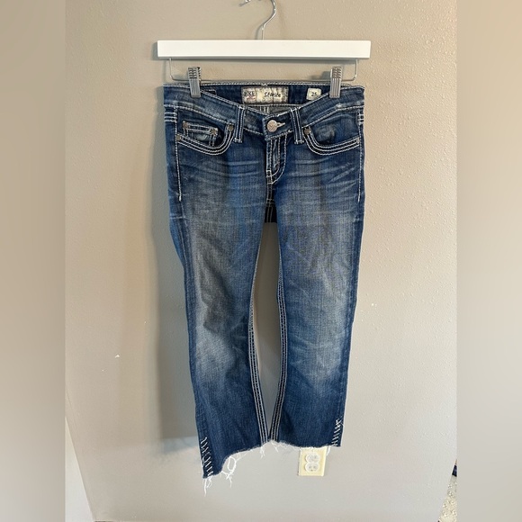 BKE Starlite  Denim Capri - Picture 4 of 6